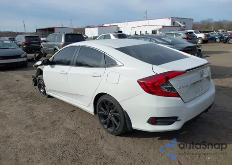 2019 Honda Civic Sport из США, поврежденный, VIN 2HGFC2F85KH514758